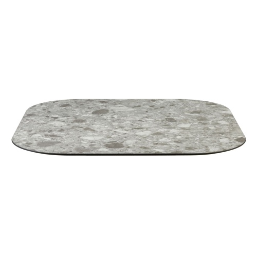 High-pressure laminate bevelled square table top