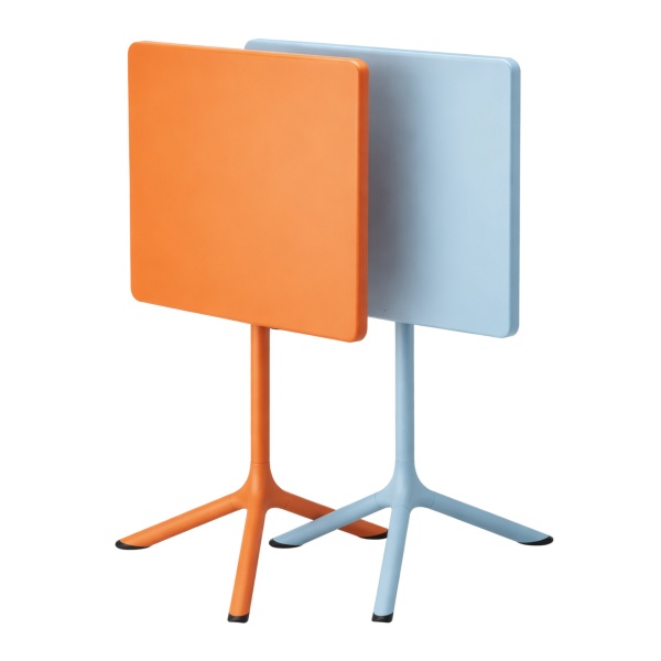 Table avec plateau rabattable 60×60 cm