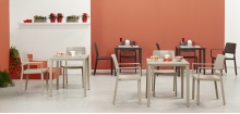 Fauteuil en technopolymère B-2342 Emi