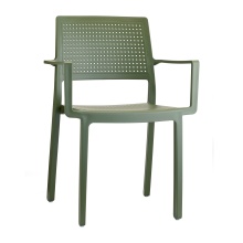 Fauteuil en technopolymère B-2342 Emi