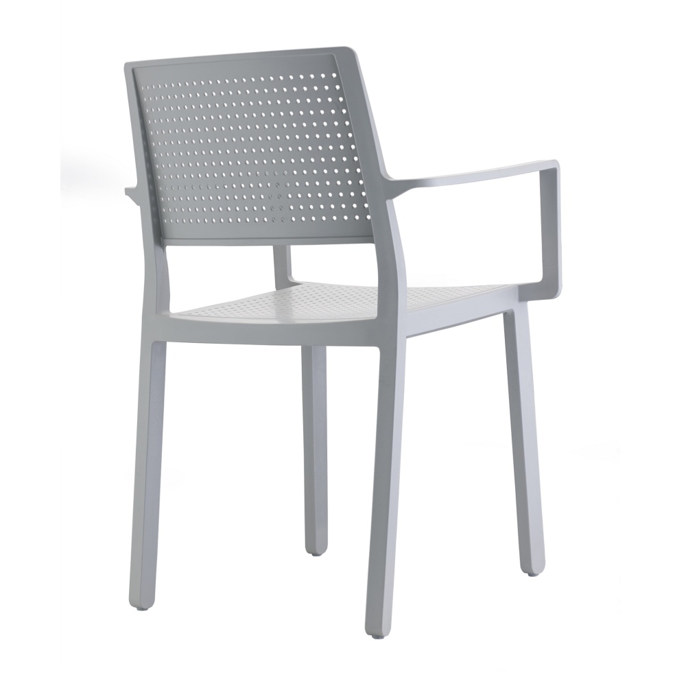Fauteuil en technopolymère B-2342 Emi
