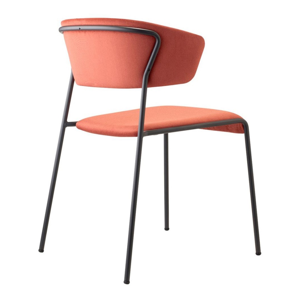 Dining upholstered chair with steel frame B-2851 Lisa