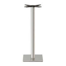 High stainless steel round column table base Tiffany 5186