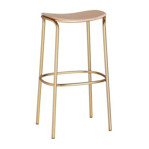 Steel and wood counter stool Steel and wood counter stool