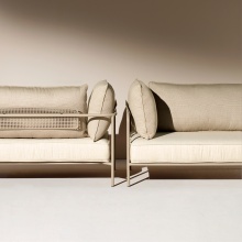 Modular 4 seater garden sofa for outdoor use FLAP
