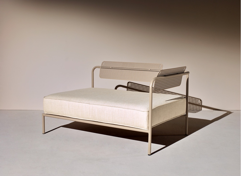 Modular 4 seater garden sofa for outdoor use FLAP