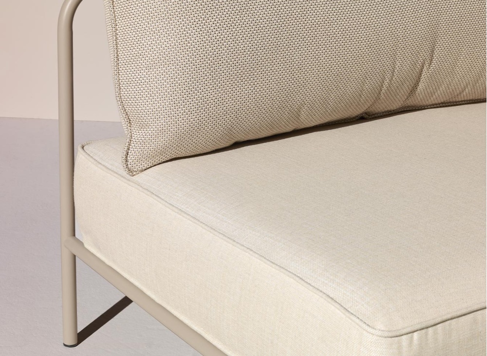 Modular 4 seater garden sofa for outdoor use FLAP