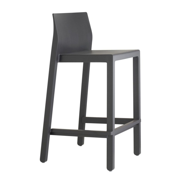 Tabouret mi-hauteur en plastique