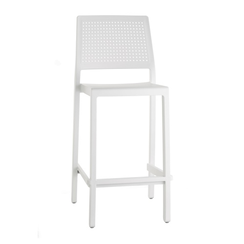 Tabouret mi-hauteur en plastique