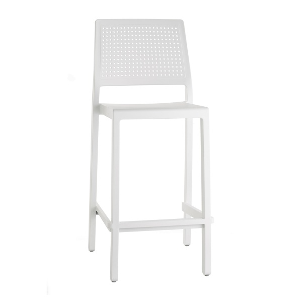 Tabouret mi-hauteur en plastique