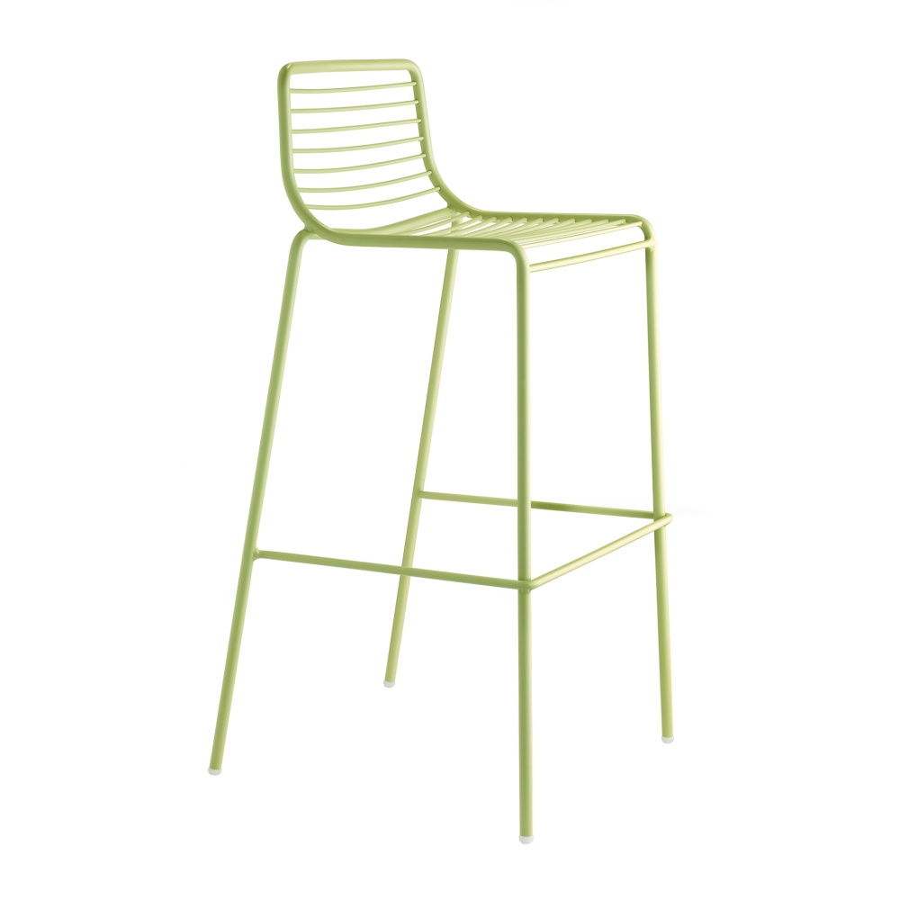 Outdoor stackable steel bar stool Summer