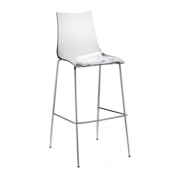 Tabouret de bar métal et plastique