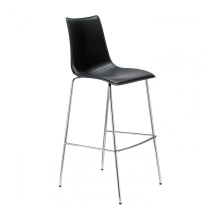 Барный стул мягкий на металлическом каркасе H-2555 Zebra Pop