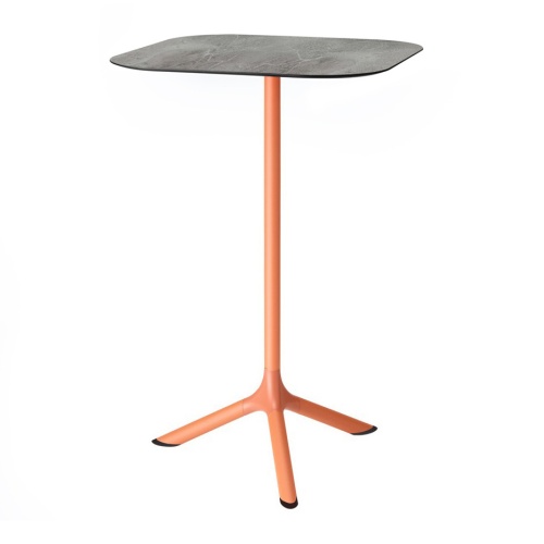 Table haute carrée 60 × 60 cm