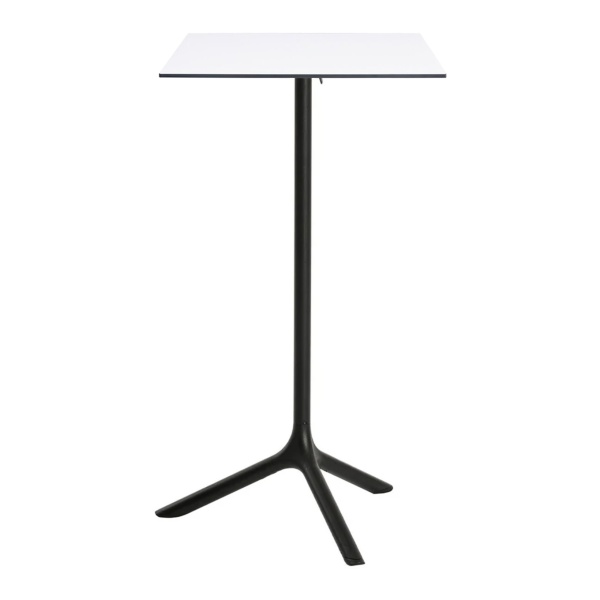 Table haute avec plateau rabattable 60×60 cm Bar Square 5001 par S-CAB