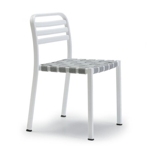 Металлический стул с плетеным сиденьем Reil Stripes от S-CAB