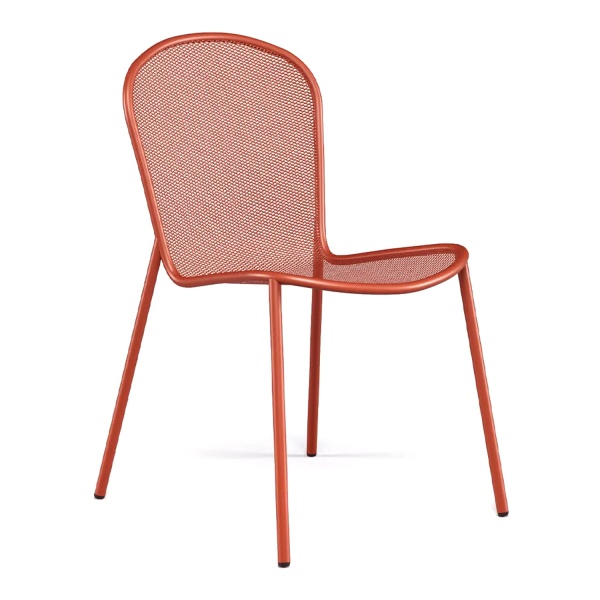 Chaise en métal empilable Chaise en métal empilable