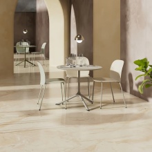 Chaise en plastique et métal B-2707 Mentha