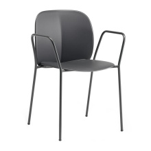 Chaise en plastique et métal B-2707 Mentha