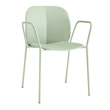 Chaise en plastique et métal B-2707 Mentha