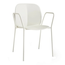 Chaise en plastique et métal B-2707 Mentha