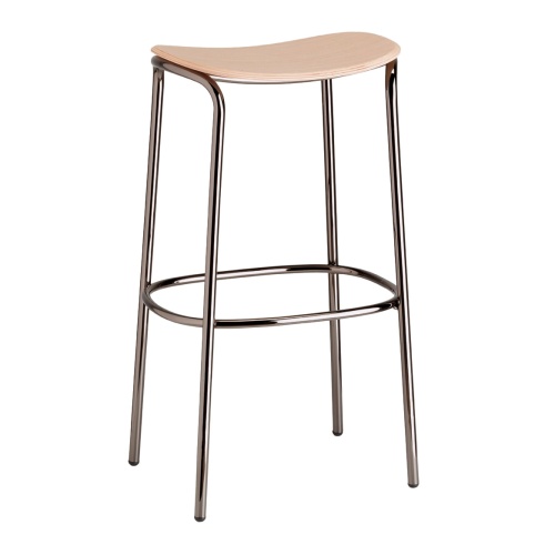 Tabouret de bar à structure métallique