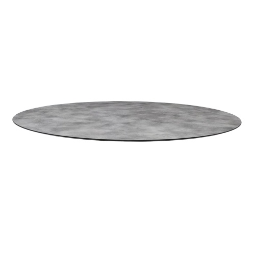 High-pressure laminate round table top