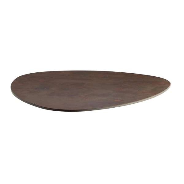 High-pressure laminate triangular table top High-pressure laminate triangular table top