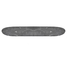 High-pressure laminate oval table top Compact 160x70