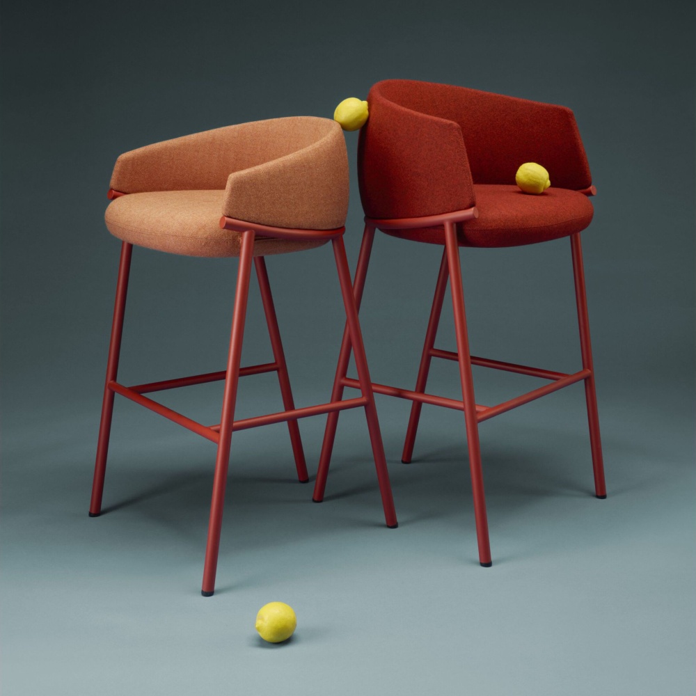 Koala Low Backrest Bar Stool S•CAB