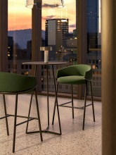 Koala Low Backrest Bar Stool S•CAB