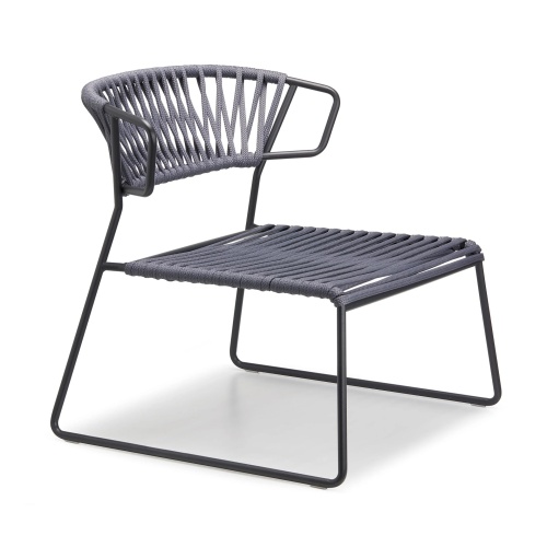 Fauteuil lounge en corde marine Fauteuil lounge en corde marine