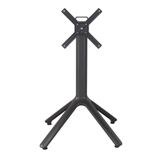 Metal table base with folding top h73cm