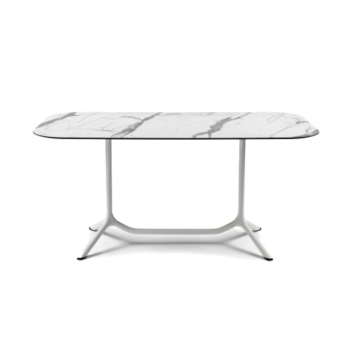 Table rectangulaire avec plateau HPL