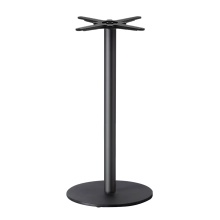 Steel round column table base Tiffany 5173