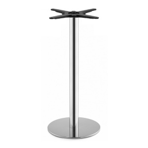 High steel round bar table base