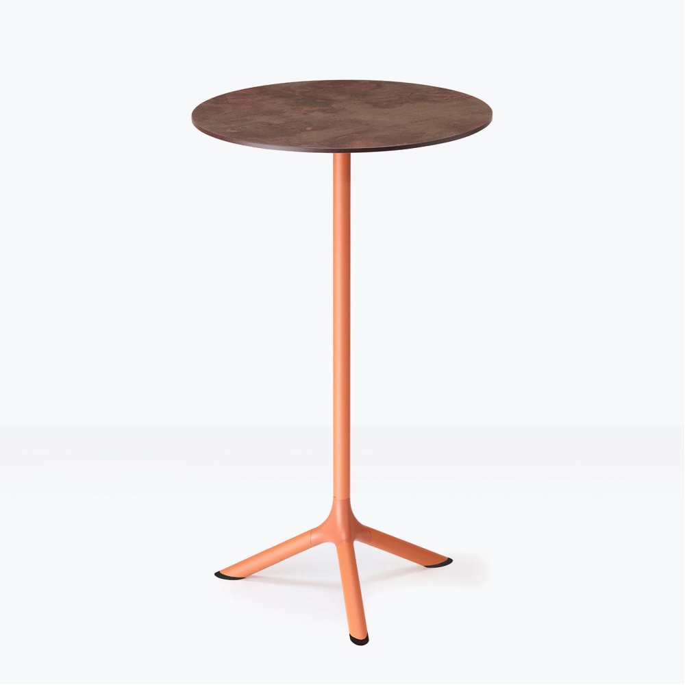 Steel three-spoke table base with folding mechanism Tripe 5001 Steel three-spoke table base with folding mechanism Tripe 5001