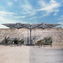 Parasol double déporté 3,5×7 m Galaxy Dual T C3570 Parasol double déporté 3,5×7 m Galaxy Dual T C3570