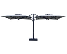 Parasol double déporté 3,5×7 m Galaxy Dual T C3570 Parasol double déporté 3,5×7 m Galaxy Dual T C3570