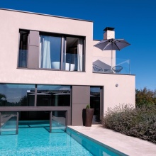 Aluminium central pole patio parasol Lido Ø 2,5m Aluminium central pole patio parasol Lido Ø 2,5m