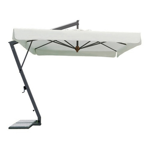Aluminium patio umbrella 3x4