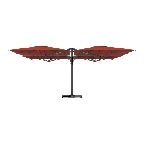 Parasol à quatre coupoles 5×5 m Parasol à quatre coupoles 5×5 m