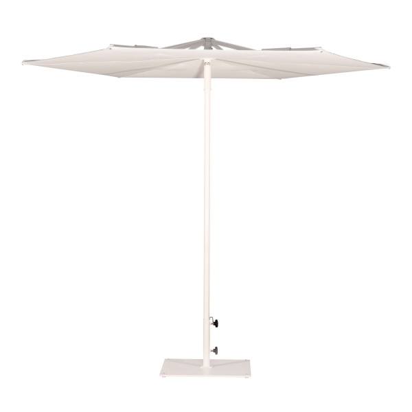 Parasol à coupole plate Ø2,5