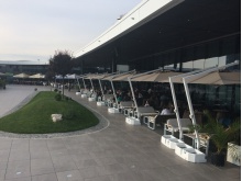 Aluminium side post cantilever umbrella Rimini 3x3m