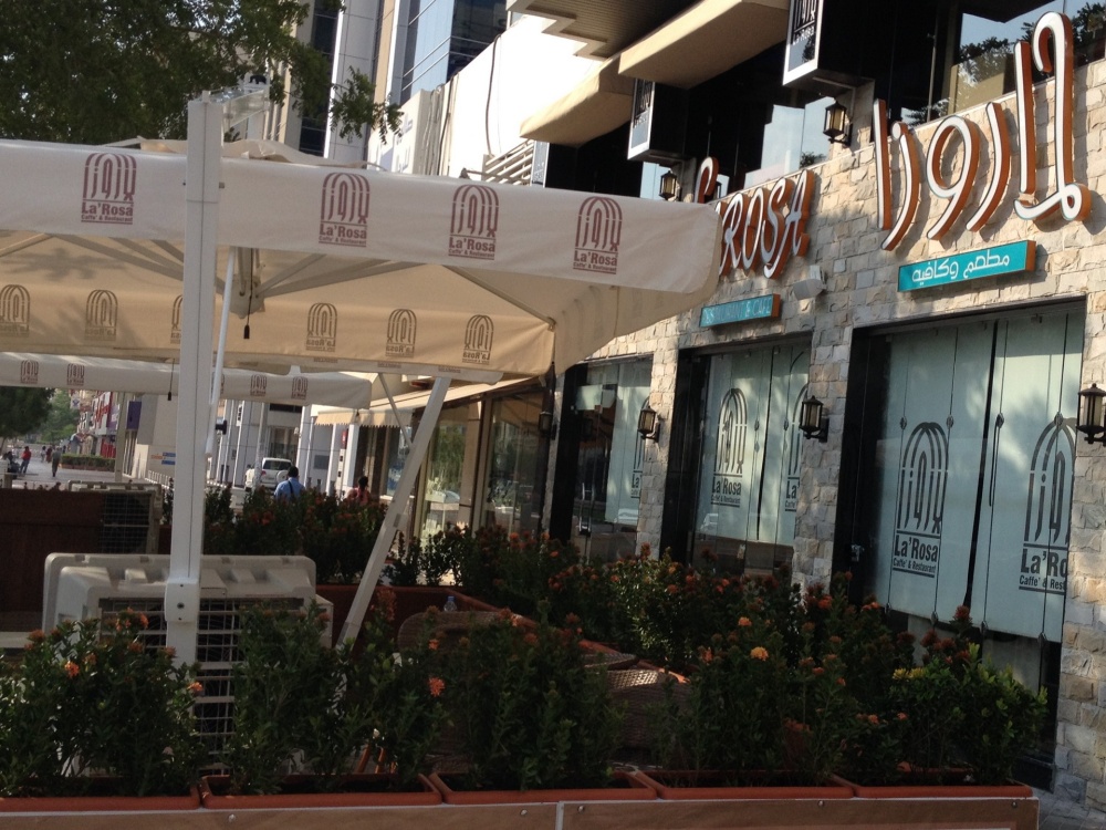 Aluminium side post cantilever umbrella Rimini 3x3m