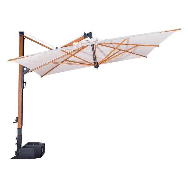Aluminium retractable umbrella 3x3 Aluminium retractable umbrella 3x3