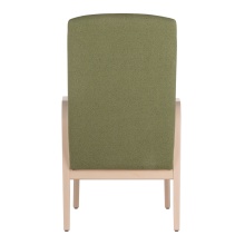 Fauteuil en bois rembourré B-Aire H Fauteuil en bois rembourré B-Aire H