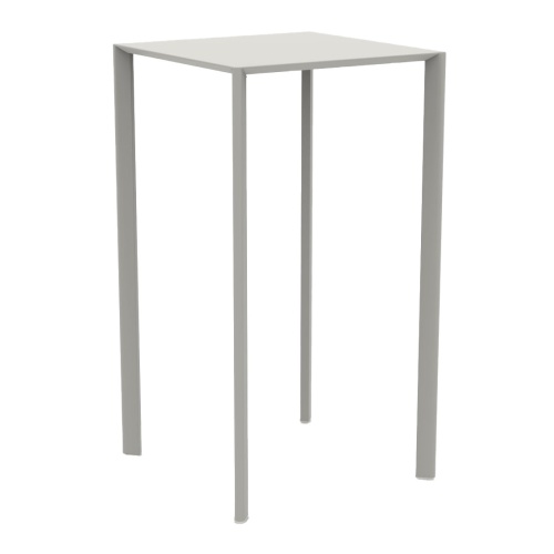 Table de bar carrée en métal 60×60 cm