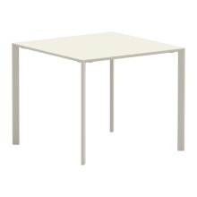 Steel dining table with a square 90x90 cm top Fox FO9090