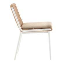 Aluminium chair with polyester rope Como Aluminium chair with polyester rope Como